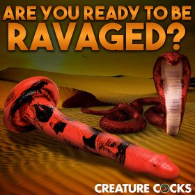 King Cobra Silicone Dildo