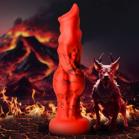 Fire Hound Silicone Dildo