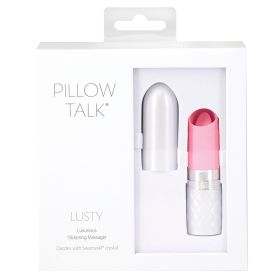 Pillow Talk Lusty Flickering Massager-Pink