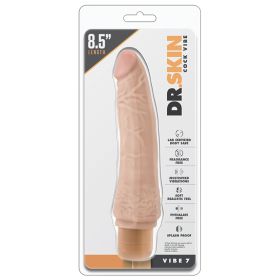 Dr. Skin Cock Vibe 7-Vanilla 8.5"