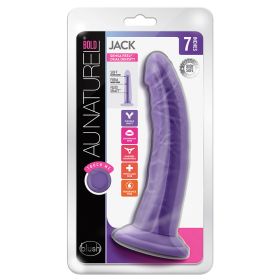 Au Naturel Bold Jack Dildo-Purple 7"