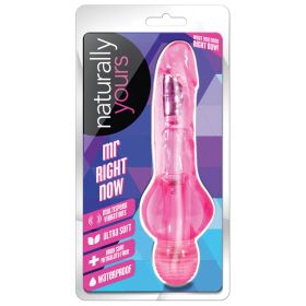 Naturally Yours Mr. Right Now-Pink 6.5"