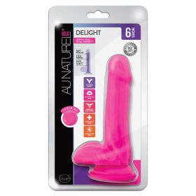 Au Naturel Bold Delight Dildo-Pink 6"