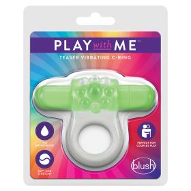 Play with Me Teaser Vibrating C-RingÐGreen