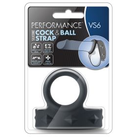 Performance VS6 Cock & Ball Strap-Black