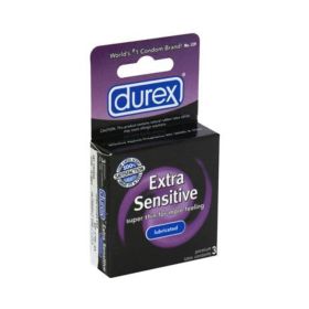 Durex Extra Sensative Lubricated Condoms (3 Pack)