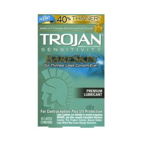 Trojan Bare Skin Lubricated Condoms (10)