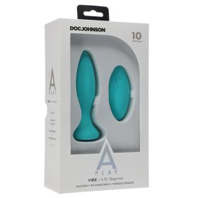 A-Play VibeÊ Beginner Rechargeable Plug-Teal