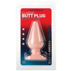 Classic Butt Plug Large-White