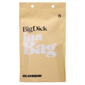 Big Dick In A Bag-Clear 8"