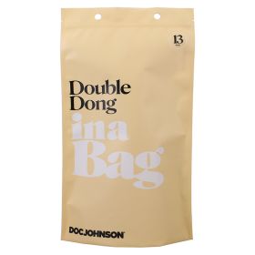 Double Dong In A Bag-Clear 13"