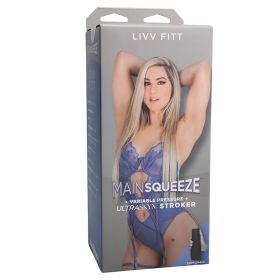 Main Squeeze Livv Fitt ULTRASKYN Stroker Pussy-Vanilla