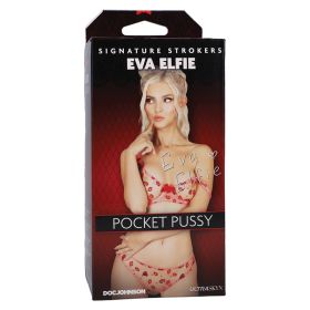 Signature Strokers Eva Elfie ULTRASKYN Pocket Pussy-Vanilla