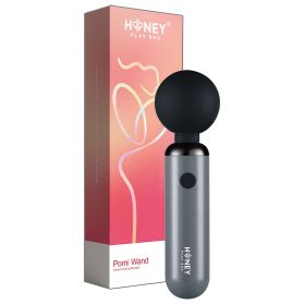 Honey Play Box Pomi Wand Clit Tease Vibrating Wand-Grey