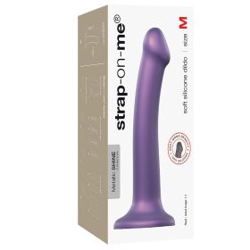 Strap On Me Mono Density Dildo Metallic-Purple