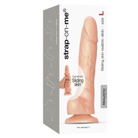 Strap On Me Sliding Skin Realistic Dildo-Vanilla L