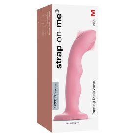 Strap On Me Tapping Dildo Wave-Coral Pink