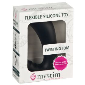 Mystim Twisting Tom With E-Stim-Black