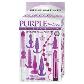 Purple Elite Collection Supreme Anal Play Kit-Purple