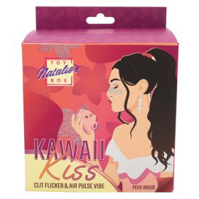 Natalie's Toy Box Kawaii Kiss Clit Flicker & Air Pulse Stimulator