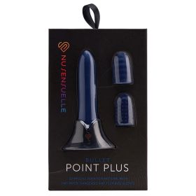 Sensuelle Point Plus 20 Function Bullet & Sleeves-Navy Blue