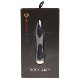 Sensuelle 60Sx Amp Silicone Bullet-Black