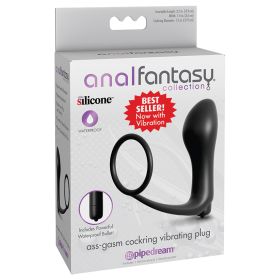 Anal Fantasy Collection Ass-Gasm Cockring Vibrating Plug