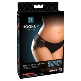 Hookup Panties Remote Princess Panty-Black S-L