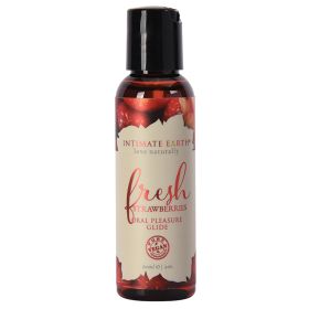 Intimate Earth Oral Pleasure Glide-Fresh Strawberries 2oz