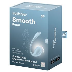 Satisfyer Smooth Petal-Light Blue