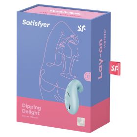 Satisfyer Dipping Delight-Light Blue