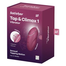 Satisfyer Tap and Climax 1-Red