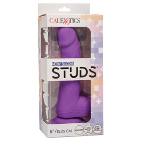 Neon Silicone Studs-Purple 6"