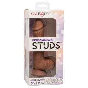 Dual Density Silicone Studs-Brown 5"