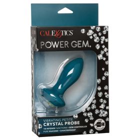 Power Gem Vibrating Petite Crystal Probe-Blue