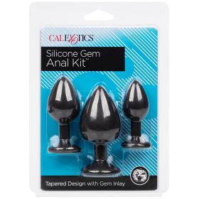 Silicone Gem Anal Kit-Black