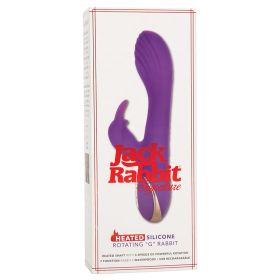 Jack Rabbit Signature Heated Silicone Rotating "G" Rabbit