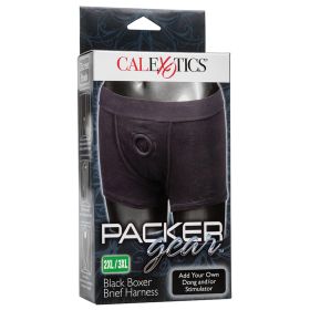 Packer Gear Black Boxer Brief Harness 2XL/3XL