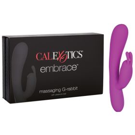 Embrace Massaging G-Rabbit-Purple 8"