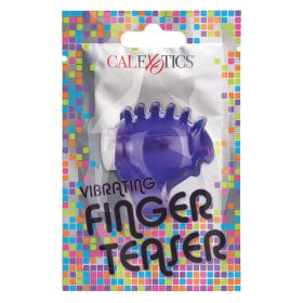 Vibrating Finger Teaser Foil Prepack of 24-Purple