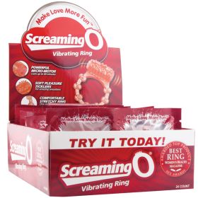 Screaming O Vibrating Ring Display of 24