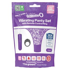 Screaming O My Secret 4T Panty Vibe-Grape