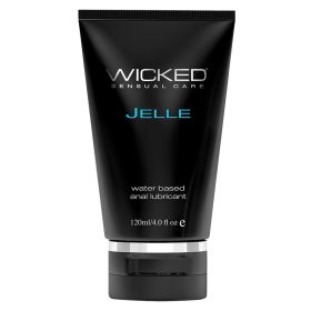 Wicked Jelle Waterbased Anal Lubricant 4oz