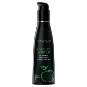 Wicked Aqua Flavored Lube-Candy Apple 4oz