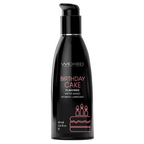 Wicked Aqua Flavored Lube-Birthday Cake 2oz