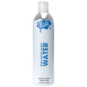 Wet Water Luxury Waterbased Lubricant 16oz