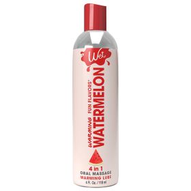 Wet Warming Fun Flavors Watermelon 4-In-1 Lubricant 4oz