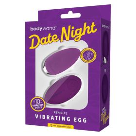 Bodywand Date Night Remote Vibrating Egg