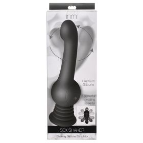 Inmi Sex Shaker Shaking Silicone Stimulator-Black