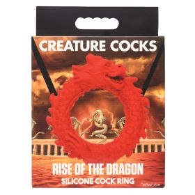 Creature Cocks Rise of the Dragon Silicone Cock Ring